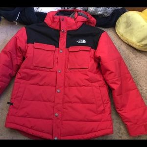 North Face Boys Winter Jacket Sz XL